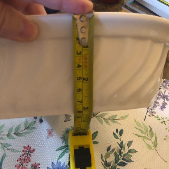 Beautiful porcelain swirl heart bowl. NWOT - Picture 4 of 7